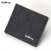 Мужской кошелек, Холщовый, кредитный держатель для карт, мужской, Деловой, Повседневный, мужской кошелек, хлопок, лен, короткий, с карманом для монет, на молнии, Maschio Portafoglio