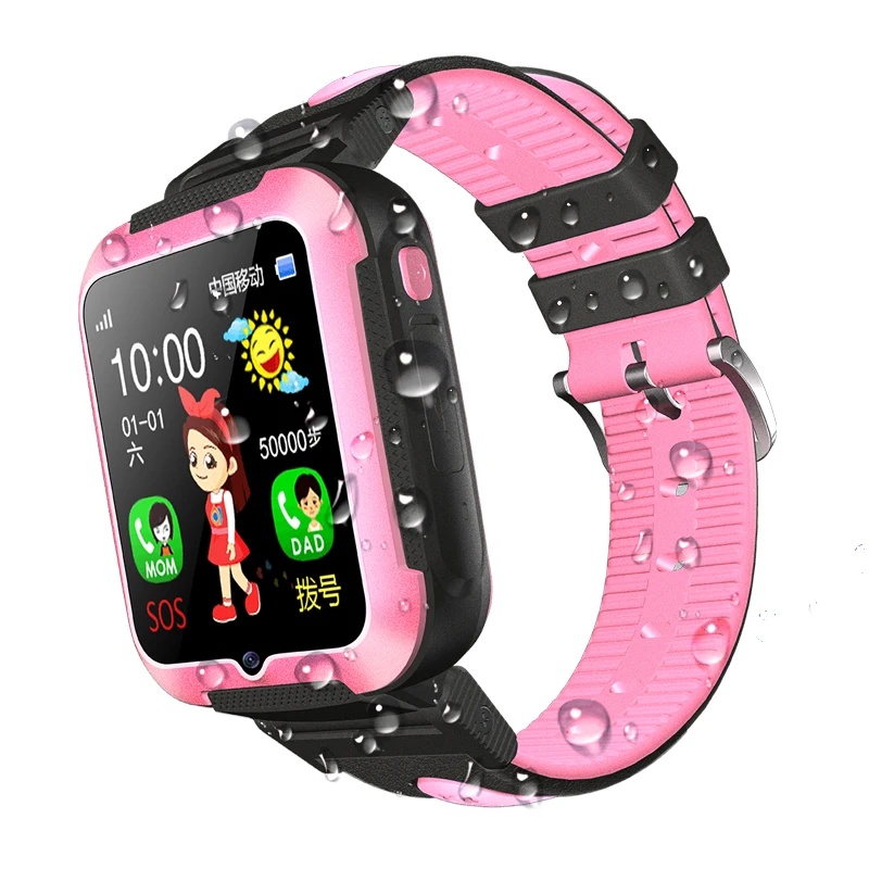 

Espanson Child Smartwatch IP67 Super long standby waterproof Phone smart watch SOS Call Device Tracker Safe Anti-Lost Monitor