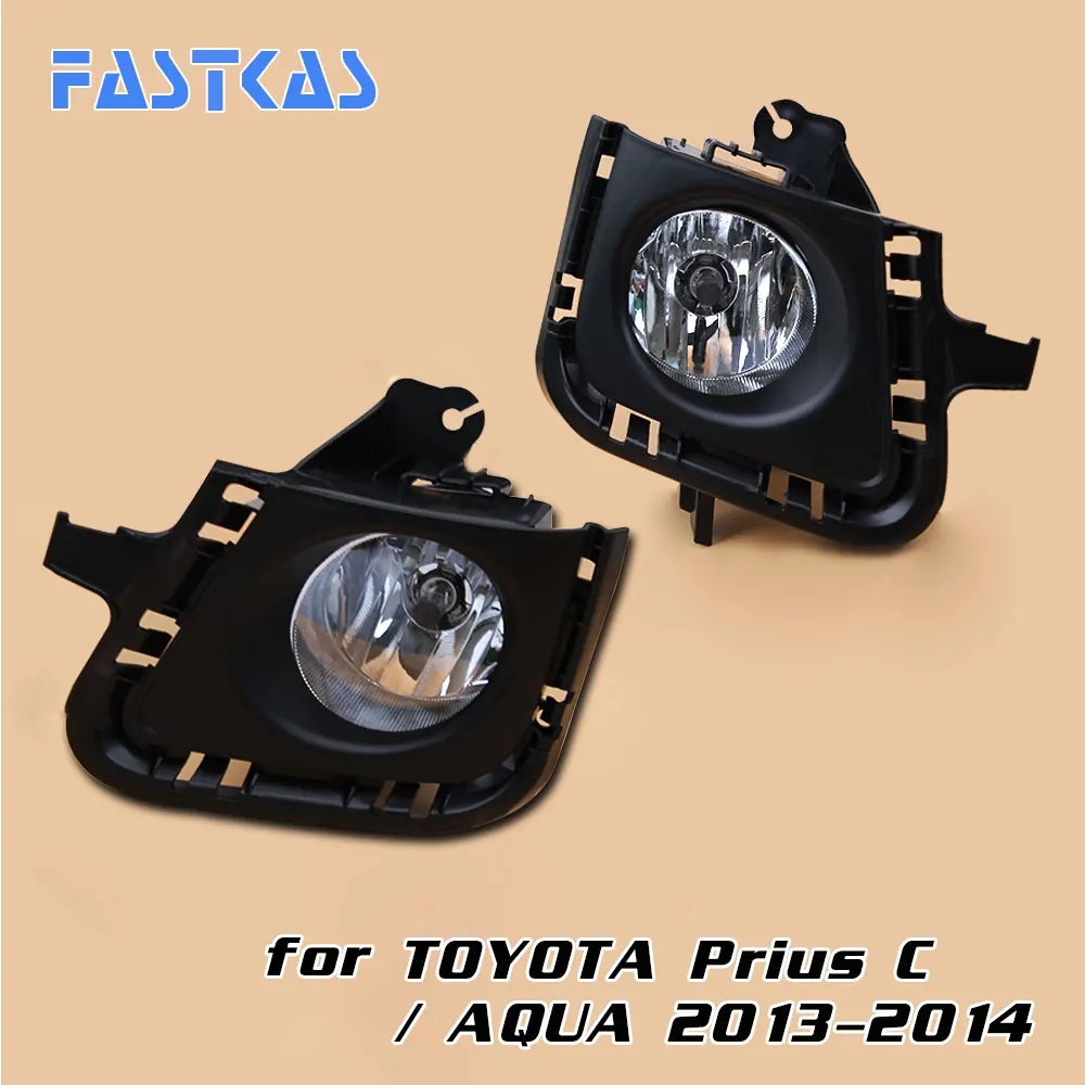 Car Fog Light Assembly for Toyota Prius C Aqua 2013 2014 Left Right Fog font b