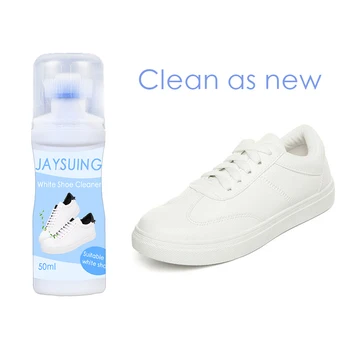 

Sports Leather Canvas Shoe Whitener Cleaner Trainer Boot Clean Whitener with Brush Head XHC88