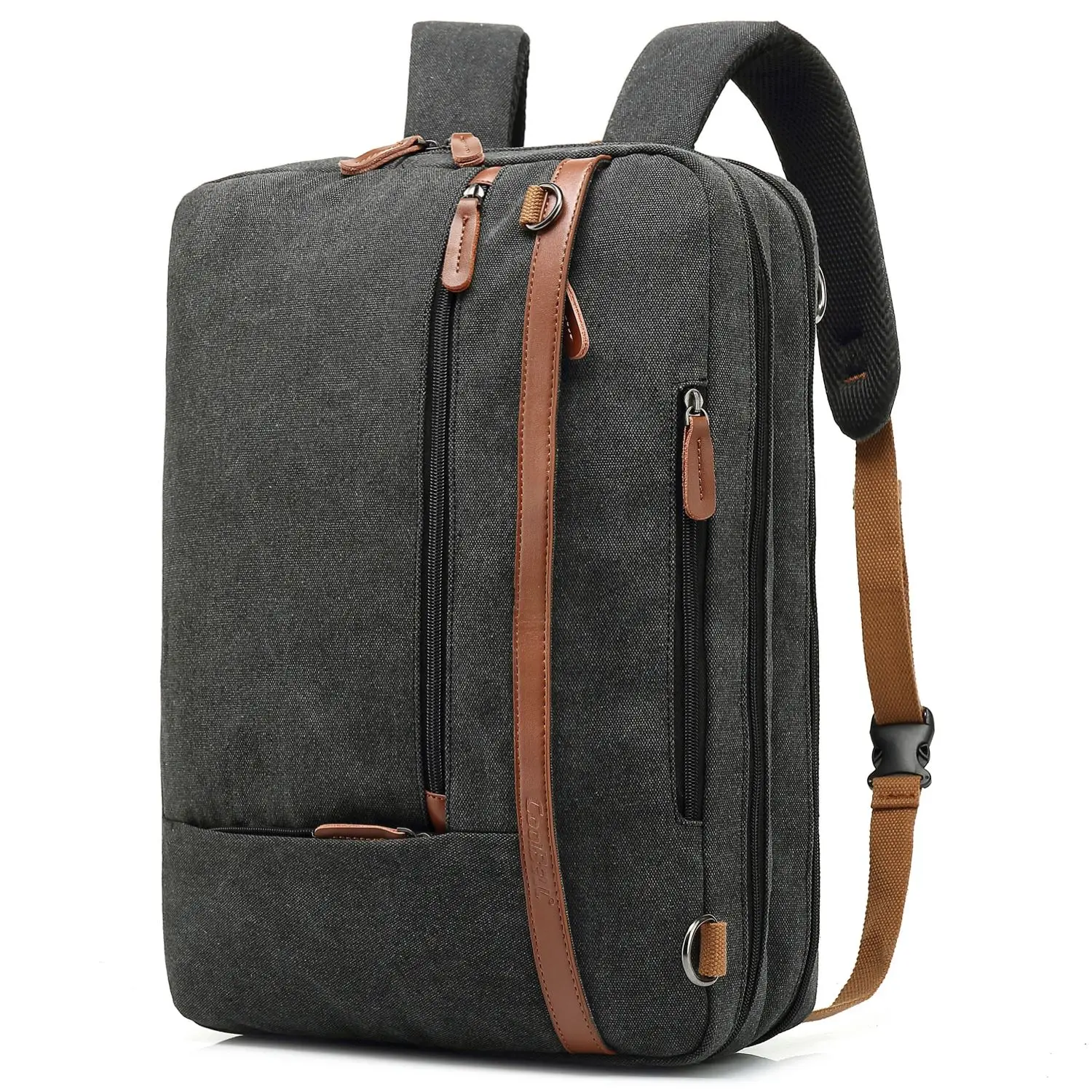 

CoolBELL Convertible Backpack Shoulder bag Laptop Case Business Hand Bags Multi-functional 15.6 Inch Laptop Rucksack Bags