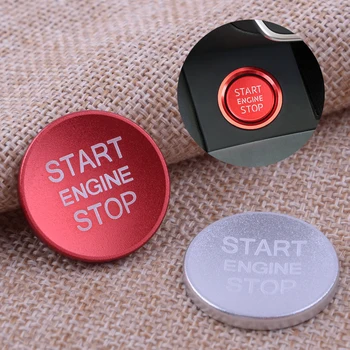 

CITALL New Car Engine Start Stop Switch Push Button System Cover Trim Decal Sticker Ring Case For Audi A4 A5 A6 A7 C7 Q5 2017