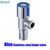 BECOLA  Angle Valves SUS304 stainless steel brushed finish filling valve Bathroom Accessories Angle Valve for Toilet Sink ► Photo 3/5