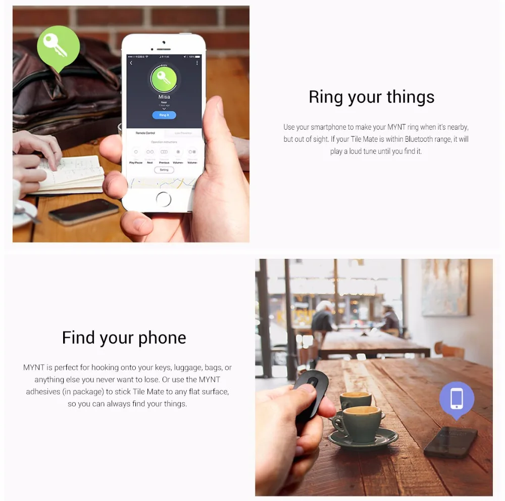 Новинка! Минт Смарт Anti-Потерянный трекер Bluetooth Finder сигнализации локатор Портативный Малый и изысканный приложение Совместимость Android MIUI IOS