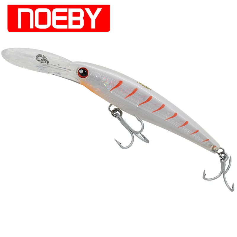 NOEBY Гольян приманки 160mm/60г Floating0-8м Франция vmc крюк Жесткий приманки для рыбалки Artificiali песка Leurre Пече Soupleбыл 