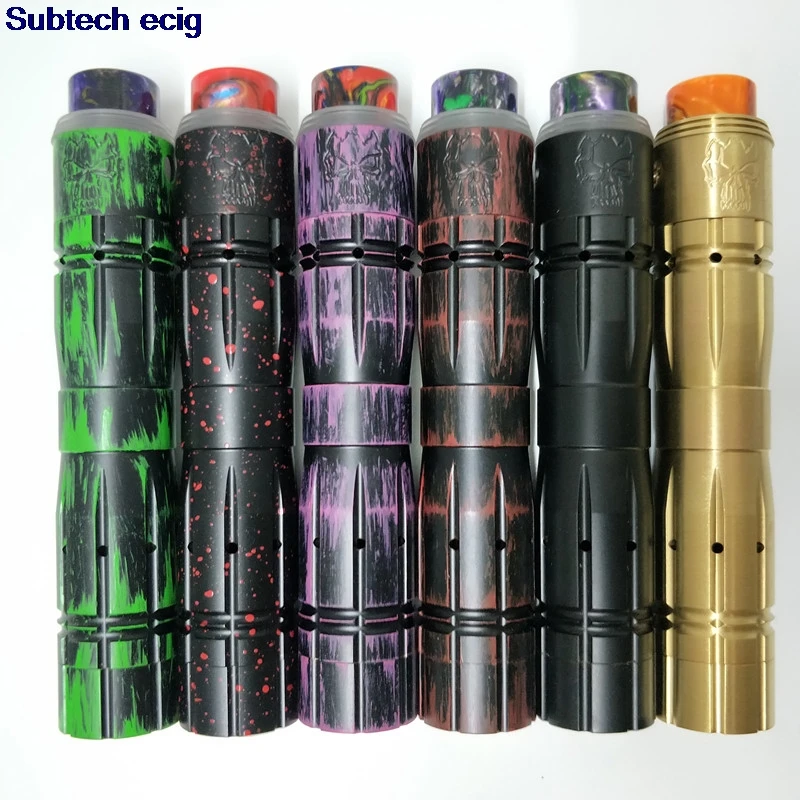 

New Armageddon Aftermath V2 Mod Kit Aftermath V2 Mech Mod with Redemption RDA 24MM 510 thread mods 8 Colors Neodymium Magnets