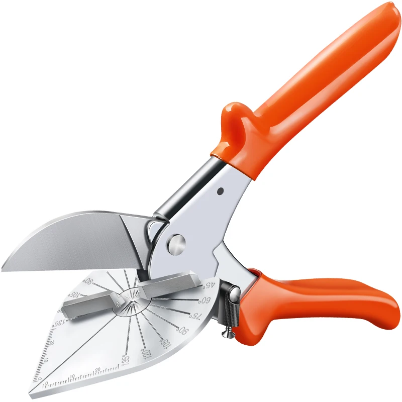 Multifunctional U Edge Clamping Angle Scissors 45 90 Degrees Electric