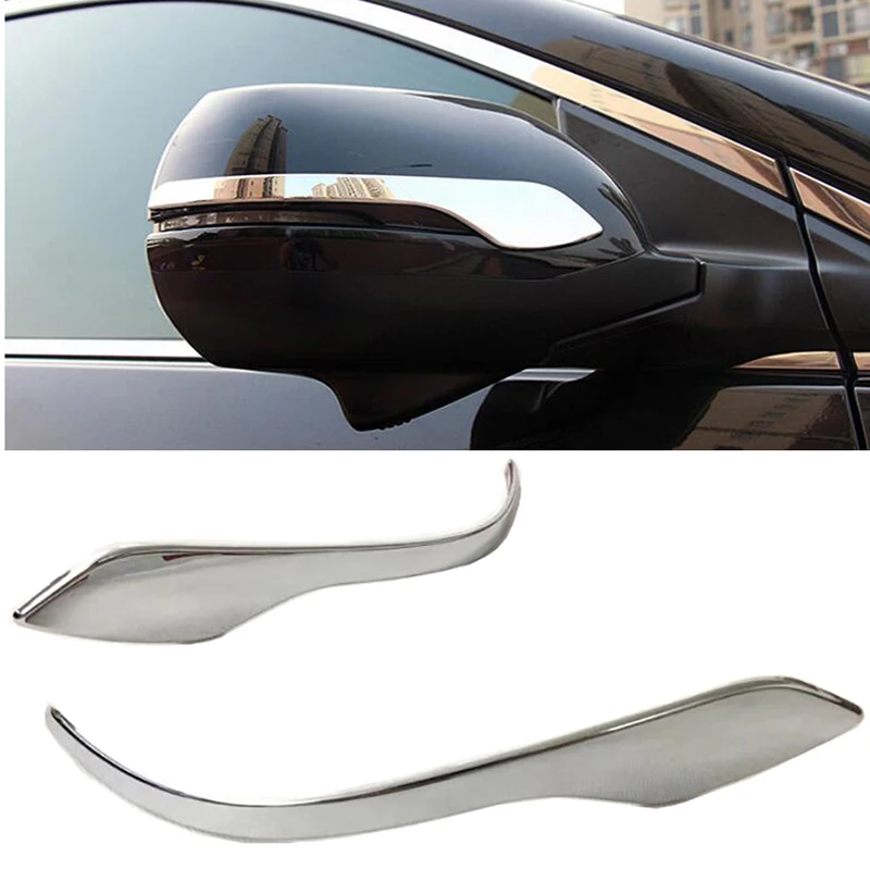 Car styling 2 Pcs For 2017 2018 Honda CRV Chrome ABS Side Mirror Cover
