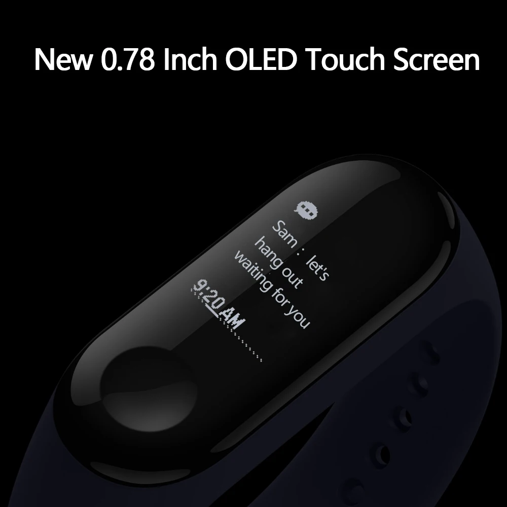 Xiaomi Mi Band 2 Miband Band2 Браслет Smart Heart Rate Monitor Фитнес трекер Тачпад OLED ремень|xiaomi mi band