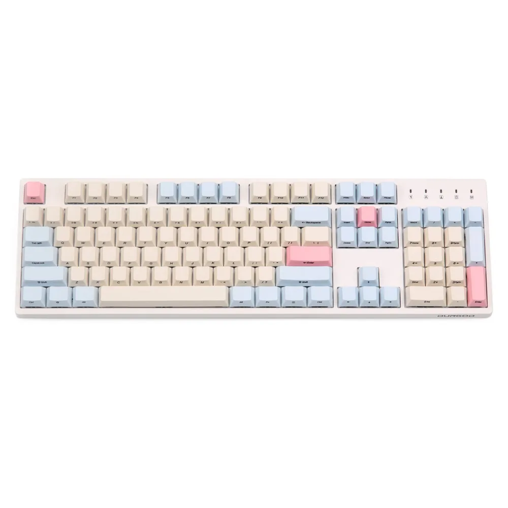 Младенческий keycap боковой принт вишни профиль PBT краситель sub 108 клавишей для