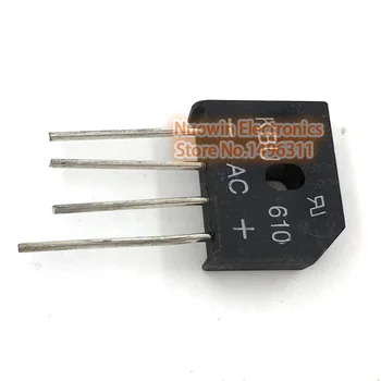 

10PCS 6A 1000V diode bridge rectifier kbu610
