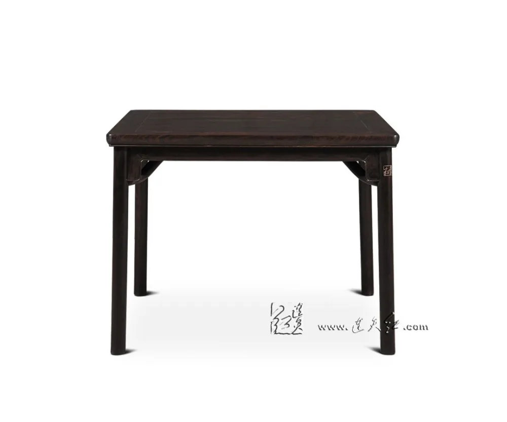 Dining Desk Square Tables with round legs Outdoor Patio Garden Furniture Sterling color Chinese Rosewood Dinner Table 86*86cm Dining Desk Square Tables with round legs Outdoor Patio Garden Furniture Sterling color Chinese Rosewood Dinner Table 86*86cm