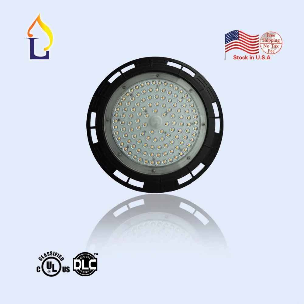 

3pcs/lot led UFO led high bay light UL List 150W Industrial light led high bay light ip65 AC100-277V outdoor lighting led