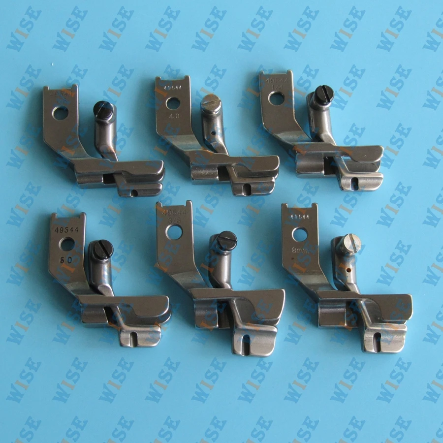 6 PAIRS DOUBLE TOE PIPING WELTING WALKING FOOT FOR PFAFF 1245