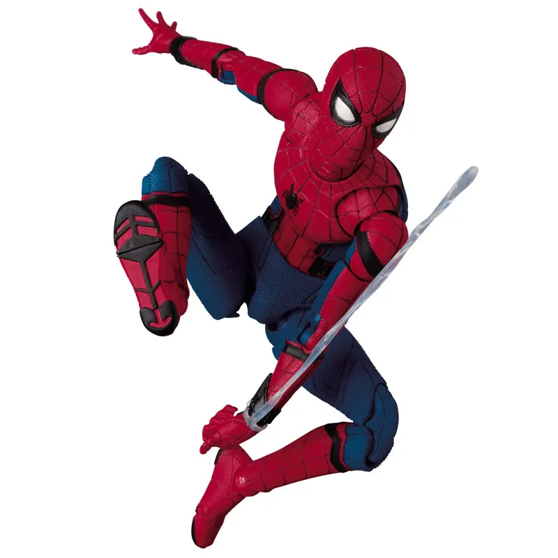 a casa maf047 o spiderman pvc action figure coleção brinquedo 15cm