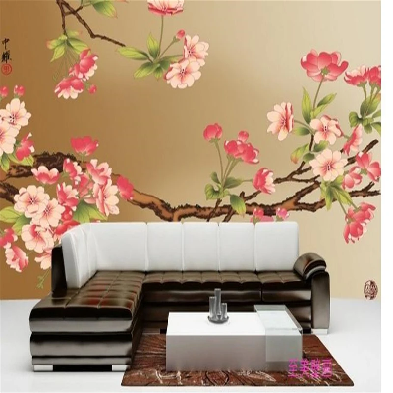 beibehang 3d stereoscopic Large mural wallpaper TV background living room bedroom painting seamless papel de parede wall paper large chinese redwood paperweights chinese calligraphy ink painting paperweights students paper pressing paperweight pisapapeles