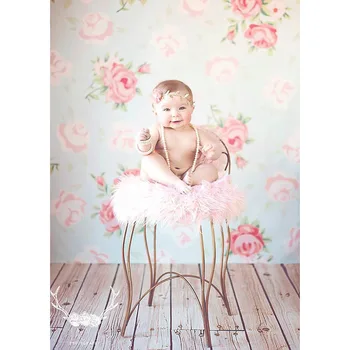 

NeoBack 5x7ft vinyl Cloth Floral Photo backdrops Printed Photo Studio Photographic Backgrounds Children Photo Backdrops B0634