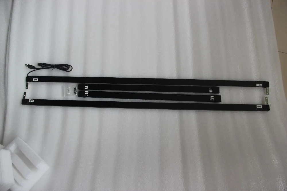 2 real fingers Points 55 inch IR/Infrared multi touch screen/touch panel for gaming and