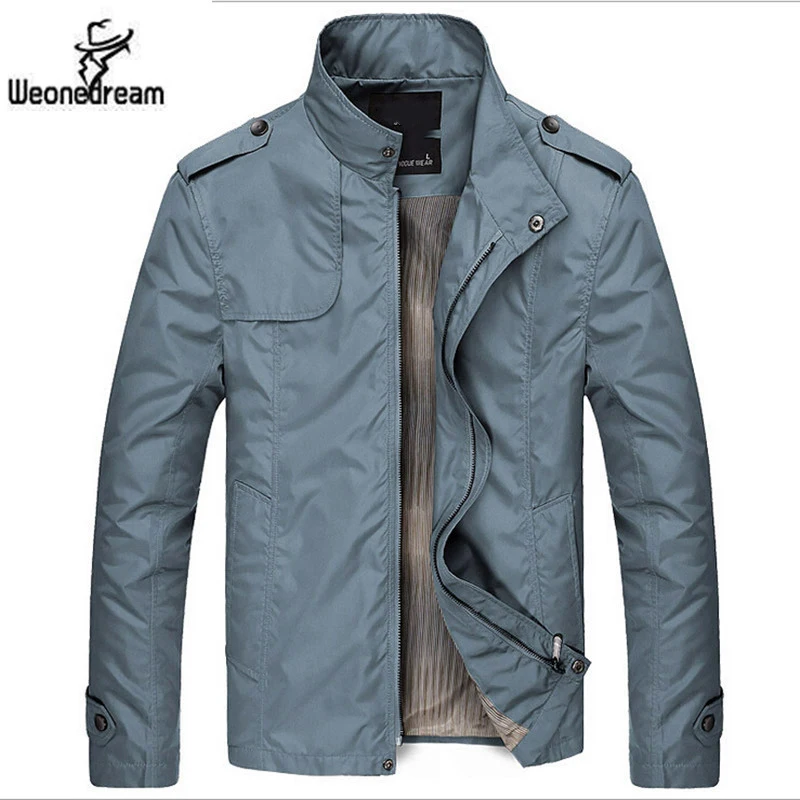 2018 New Arrival Men Solid Jackets Man Autumn Outerwear Cheap Casual