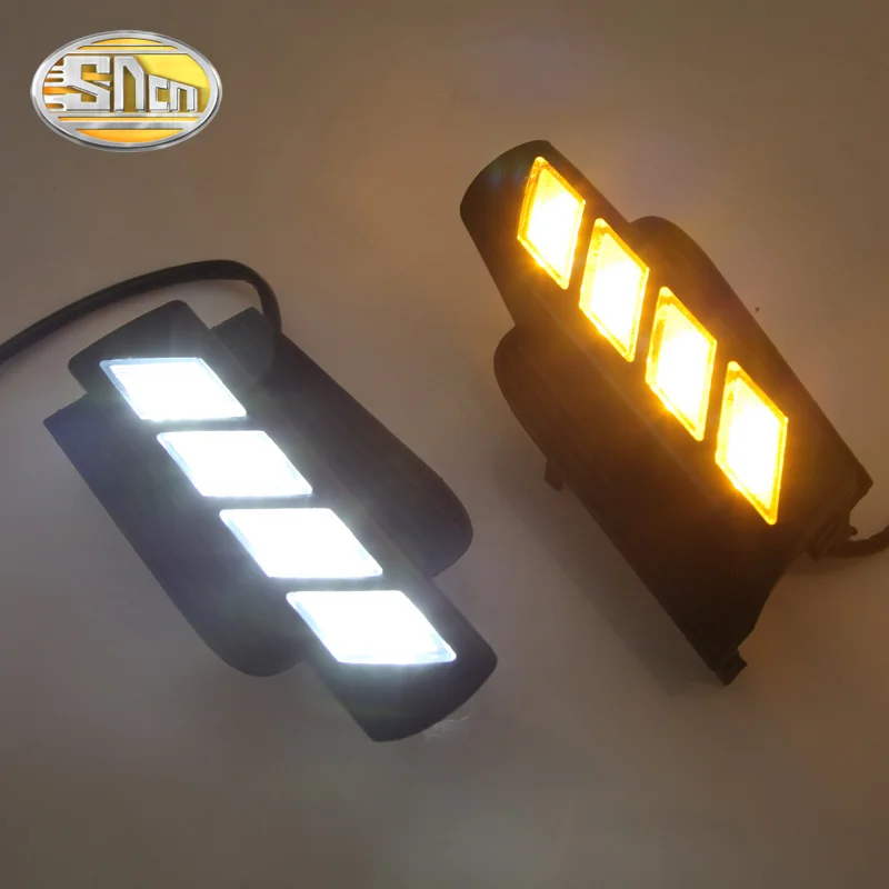 

LED Daytime Running Light For Toyota Land Cruiser Prado FJ120 2003 2004 2005 2006 2007 2008 2009 12V Car DRL Fog Lamp Decoration