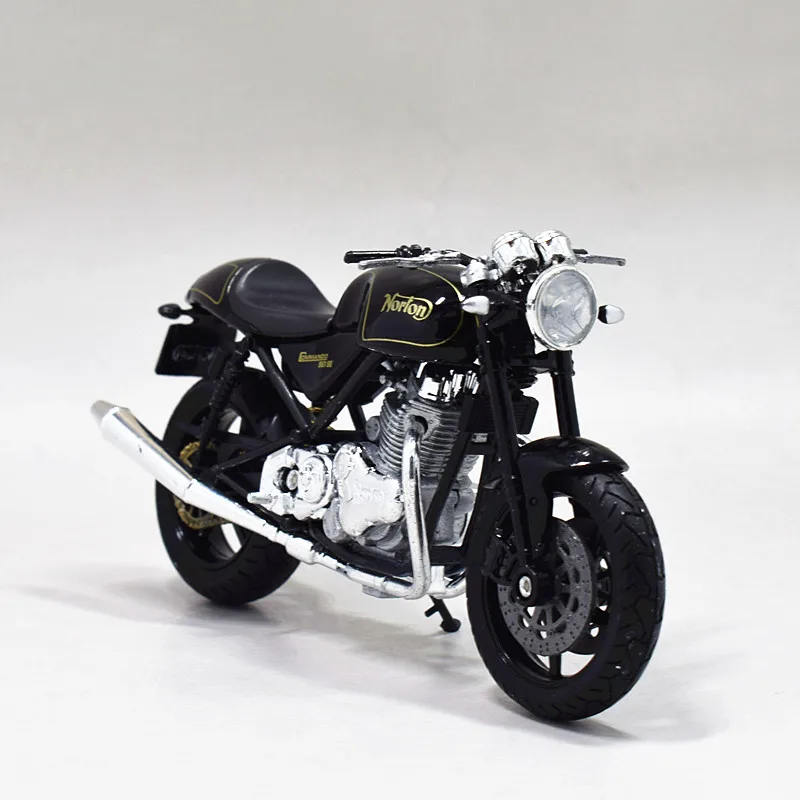 1:18 Welly Norton Commando 961 SE мотоцикл велосипед модель черный