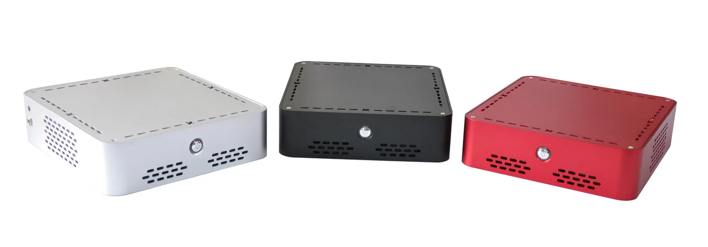 

American e-q6 computer case aluminum alloy itx computer case mini computer case special computer case htpc belt power supply