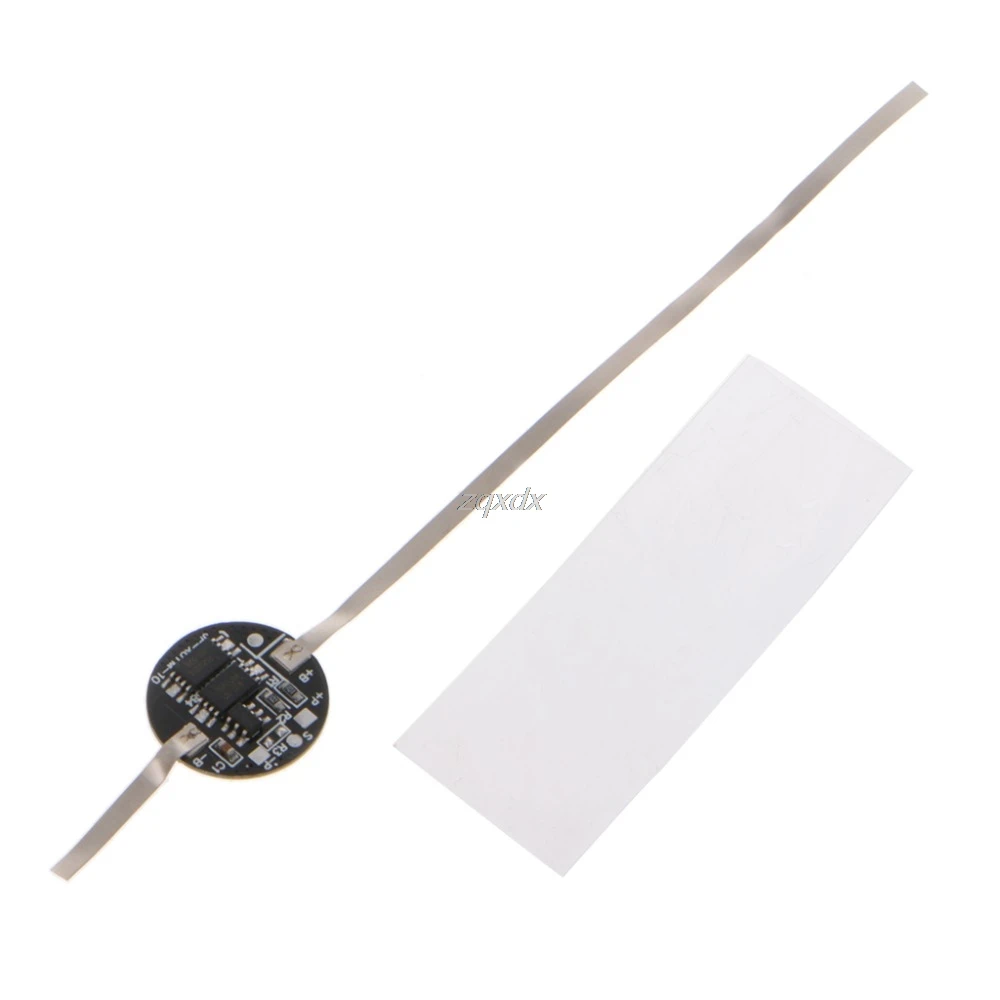 

5A Round PCB Protection Circuit Board For 18650 Li-ion lithium 3.7V Battery Cell Z10 Drop ship