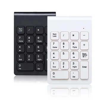 

Nworld 2.4G Wireless Keyboard USB Numeric Keypad 18Keys Mini Digital Keyboard Ultra Slim For Accounting Teller Laptop Notebook