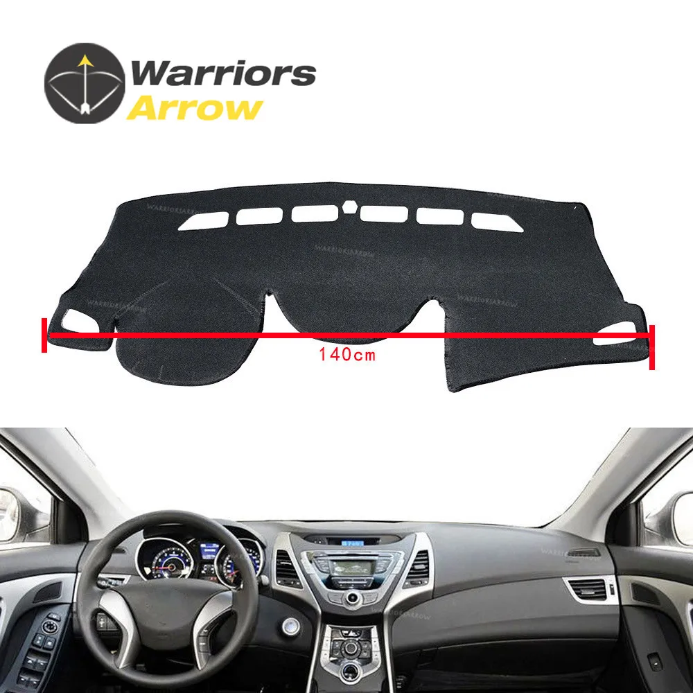 

For Hyundai Elantra Avante 2014 2015 2016 Dashboard Cover Dashmat Dash Mat Pad Sun Shade Dash Board Cover Carpet Protective Mat