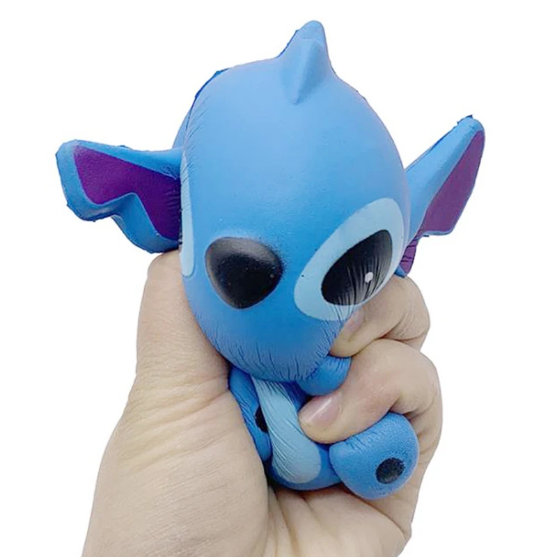 Jumbo Cute Stitch Squishy Simulation Slow Rising Sweet Scented Decompression Stress Relief Soft Squeeze Toys Fun 5