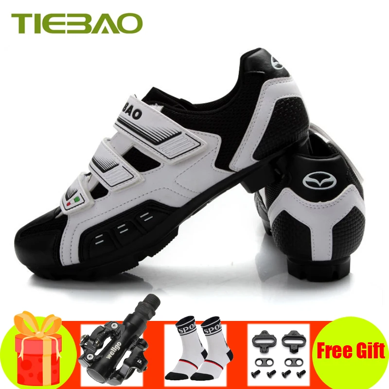 

Tiebao sapatilha ciclismo mtb cycling shoes pedals 2019 men women mountain bike shoes self-locking breathable outdoor sneakers