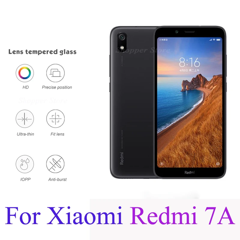 Объектив камеры для Redmi 7A K20 Note 7 5 6 Pro закаленное стекло Xiaomi Mi 9T 8 SE A2 Lite 6X