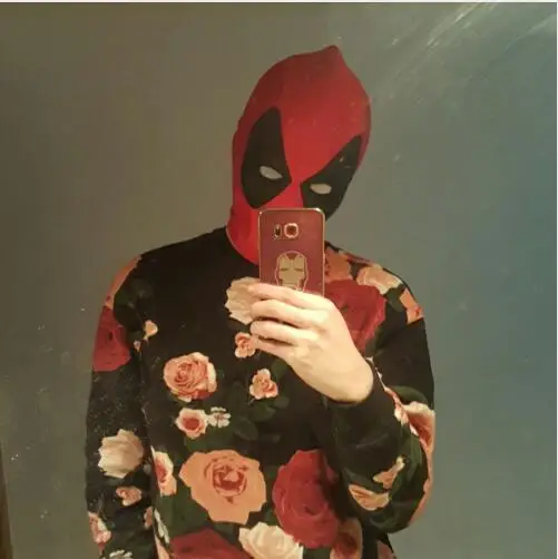 

Avengers Deadpool for Women Men Kids Classic Halloween Head Hood Costume Fetish Deadpool Superhero Zentai Suits Free Shipping