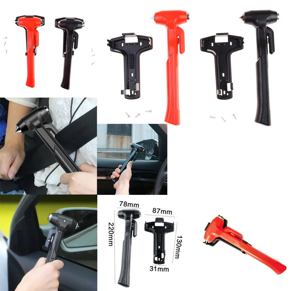 Car Safety Hammer Emergency Escape Tool Car Seatbelt Cutter Class