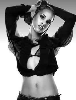 

2168B Alicia Keys Music Star-Wall Sticker Silk Poster Light Canvas Decoration