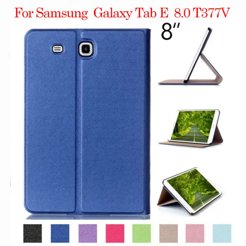 Tablet Case Cover 8 inch PU Leather SM T377V Slim Shockproof Case For