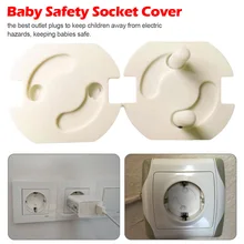 Защитная Вращающаяся крышка, 10 шт./лот, европейская розетка, электрическая розетка, защита для детей, защита от ударов электрическим током
