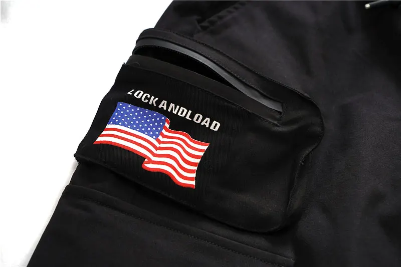 Zipper Multi Pockets Baggy Cargo Shorts 4