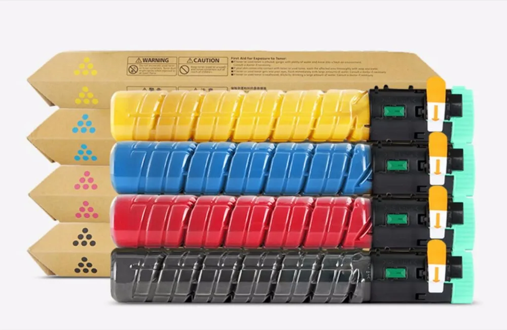 

4PC new Compatible color Toner Cartridge For RICOH MP C2550 C2010 C2030 copier toner kit printer cartridge for c2030 kcmy