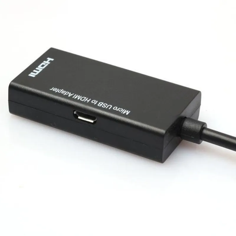 1 шт. адаптер Micro USB к HDMI для ТВ монитора 1080P HD аудио видео кабель MHL конвертер Samsung