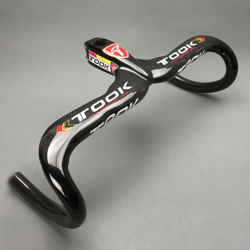 TOSEEK Bike Carbon Fiber Handlerbar Bicycle Full Carbon Handlebars