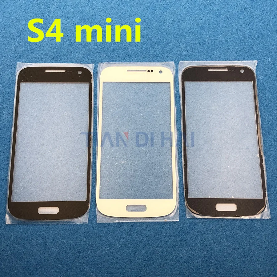 ЖК-экран сенсорной панели для samsung Galaxy S4 Mini S3 mini S5 mini Переднее стекло Внешний Объектив Замена+ B-7000 Клей Инструменты