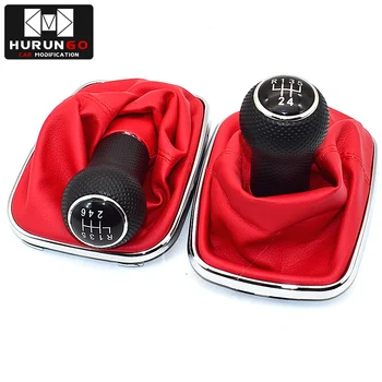 

23mm For VW 1999-2005 Golf 4 IV MK4 GTI R32 Bora Jetta 5/6 Speed Car Gear Shift Knob Lever Stick Shifter Gaiter Boot Case Cover