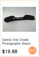 Одна деталь 5 # зубные Contraster Oral черный задний план доска фотографии шесть тип S