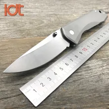 LDT 761 Folding Knife S35VN Blade Titanium TC4 Handle Knives Outdoor Pocket Tactical Camping Knife Survival Hunting EDC Tools