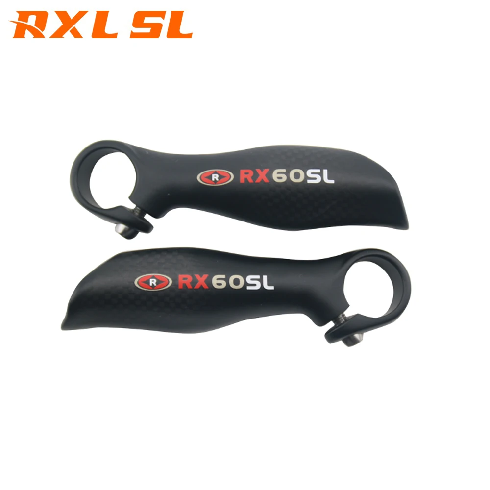 RXL SL Carbon Fiber Bar Ends Bicycle Handlebar 3K/UD Matt Bicycle Handlebar Horn Mountain Bike