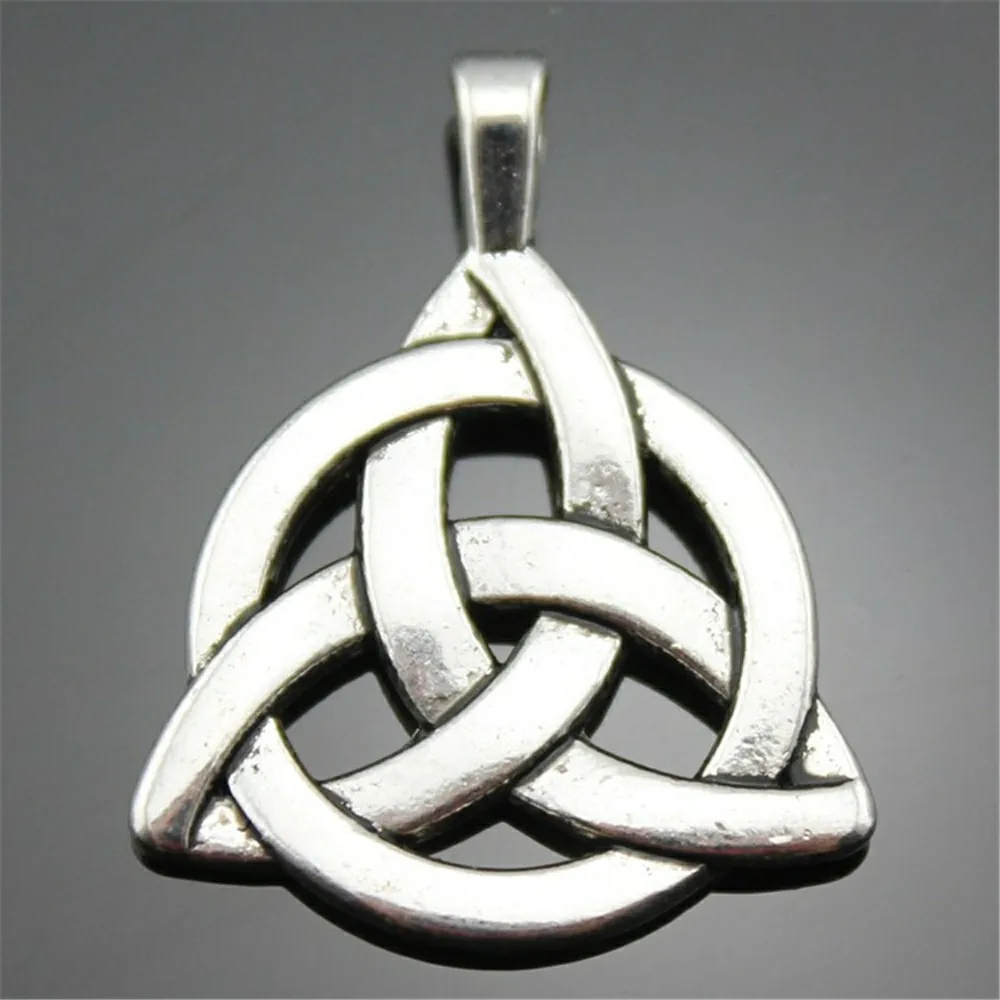 славянский бог велес амулет. амулет 27. медицинская сталь значок. знак знаний и мудрости. трикветр символ.