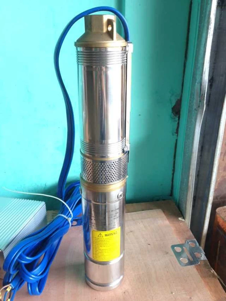 3 years guarantee dc solar submersible pump price exported to 58 countries solar water pump system