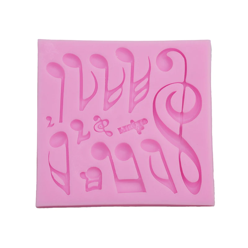 

3D Music Notes Butterfly Form Silicone Molds For Resin Soap Fondant Cake Decorating Tools Sugar Craft Baking Tools