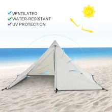 Походная палатка для 2 человек, Пляжная палатка, водонепроницаемая походная палатка для рыбалки, походов, путешествий, палатка для рыбалки, пляжа, путешествий